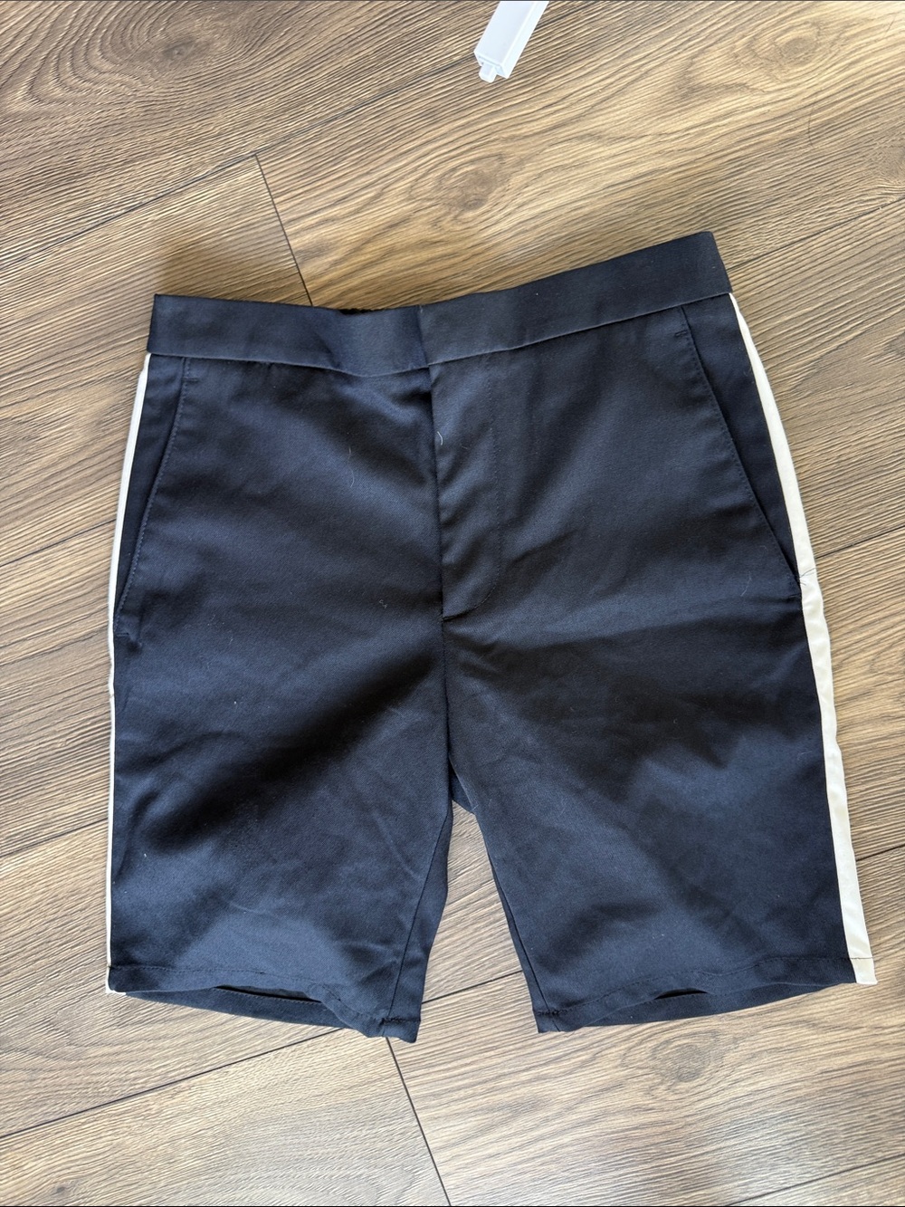 ZARA MAN black with side stripe  shorts size small